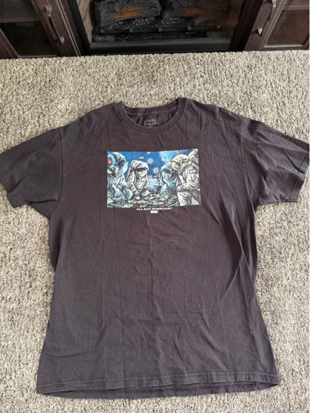 DGK All Day Everyday Graphic T-Shirt Black XL
